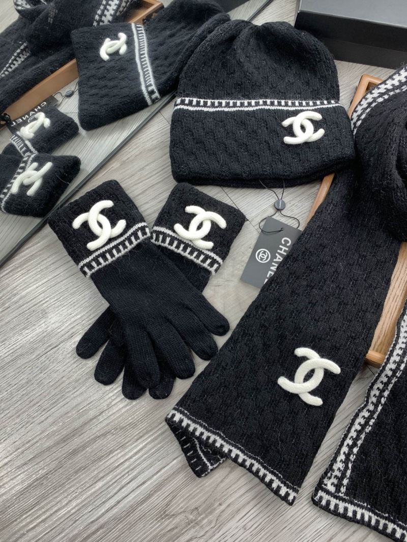 Chanel Caps Scarfs